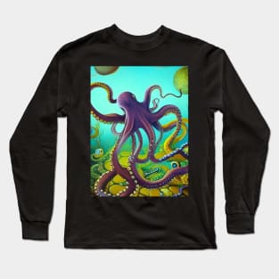 Octopus's Garden Long Sleeve T-Shirt